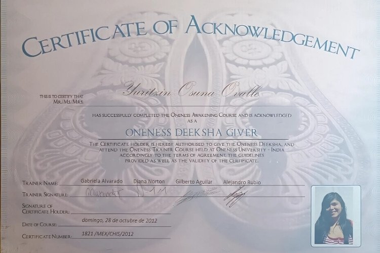 Oneness Deeksha Awakening - curso de conciencia espiritual.