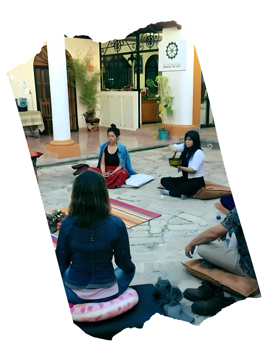 Ilustración sobre servicios terapéuticos de Yuritzin Osuna